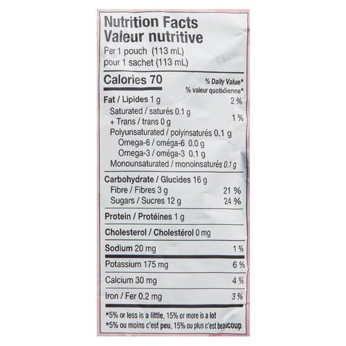 Baby Gourmet Organic Baby Food Bright Blends Pear Cherry Spinach Chia 113 ml