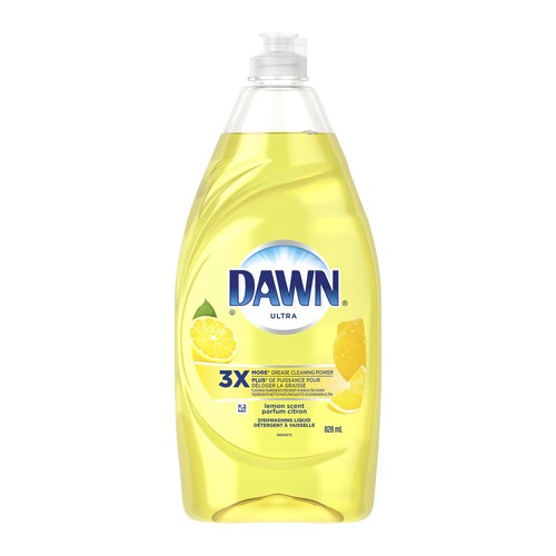 Dawn Ultra Dish Detergent Lemon 828 ml