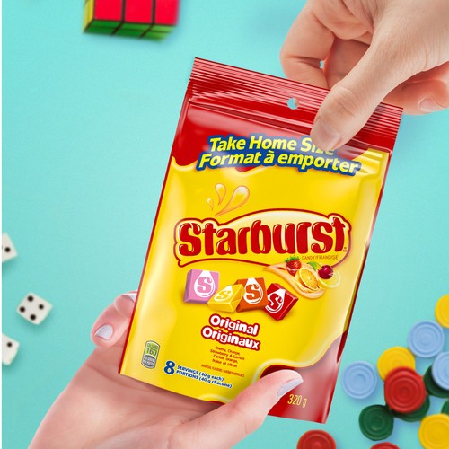 Starburst Chewy Candy Original Take Home Bag 320 g