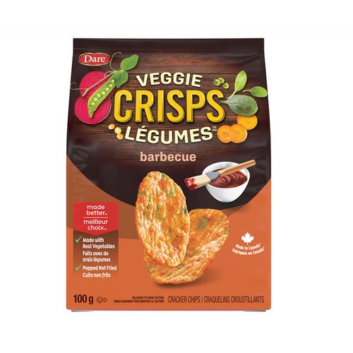 Dare Veggie Crisps Barbecue 100 g