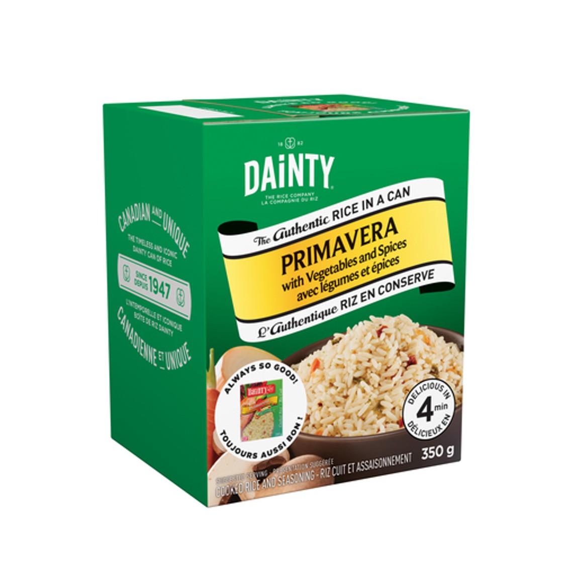 Dainty Primavera Instant Rice 350 g - Voilà Online Groceries & Offers