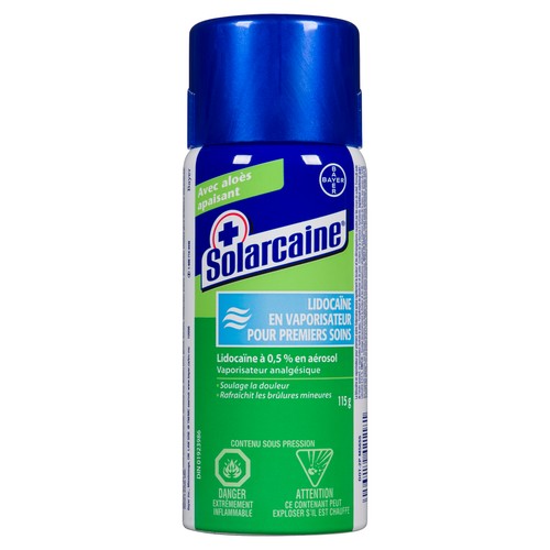 Solarcaine Spray Lidocaine 115 g