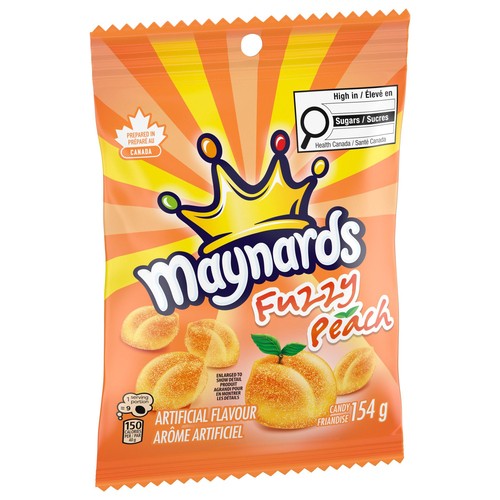Maynards Treats Fuzzy Peach Soft Peach 154 g