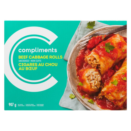 Compliments Frozen Beef Cabbage Rolls 907 g