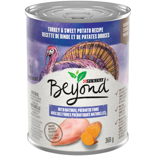Beyond Turkey & Sweet Potato Recipe Wet Dog Food 368 g