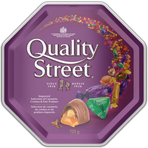 Nestlé Quality Street Imported Caramels Crèmes & Pralines 725 g