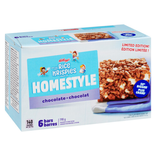 Kellogg Krispy Bars Chocolate Rice 198 g