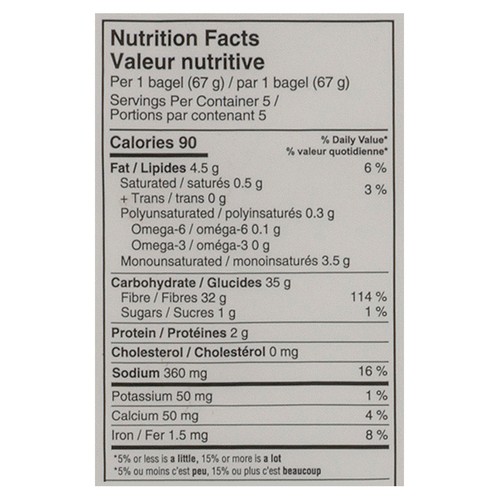 Carbonaut Gluten-Free Bagel Lemon Blueberry 335 g (frozen)