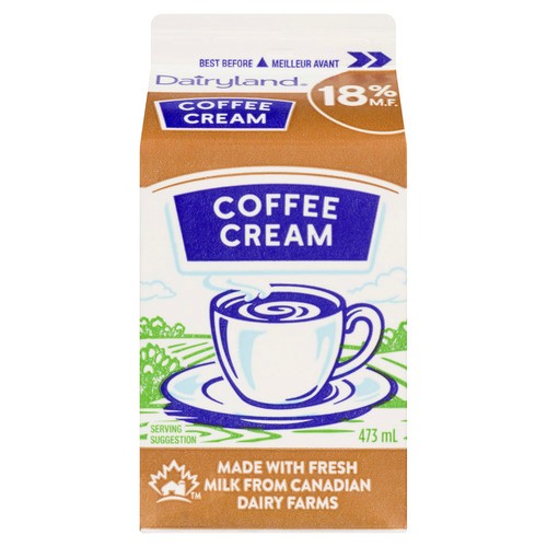 Dairyland 18% Coffee Cream 473 ml