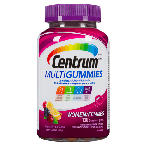 Centrum Multigummies Multivitamin Women Gummies 130 Count