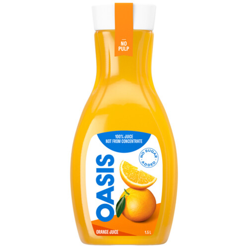 Oasis Juice Orange No Pulp Not from Concentrate 1.5 L