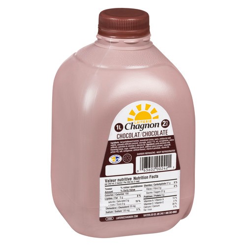 Chagnon 2% Chocolate Milk 1 L