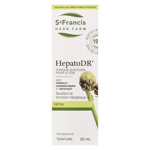 St. Francis Herb Farm Herbal Remedies Daily Liver Tonic Tincture Detox Hepato DR 50 ml