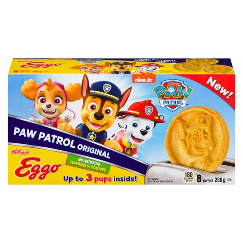 Kellogg's Eggo Frozen Waffles Paw Patrol Original 280 g 