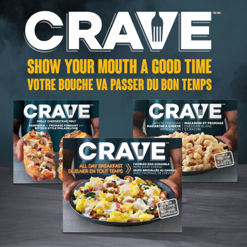 CRAVE Frozen Chorizo Egg Scramble With Goat Cheese 200 g