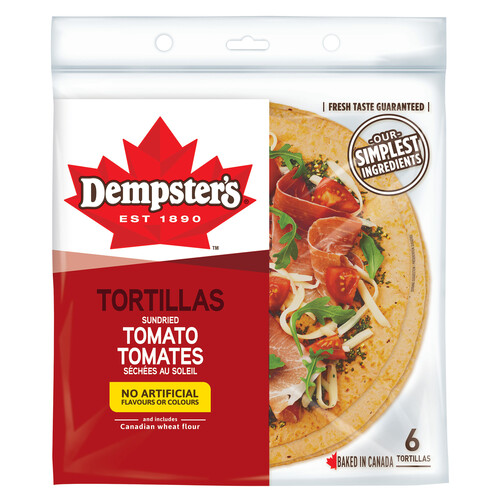 Dempster’s Tortillas Sundried Tomato Large 426 g