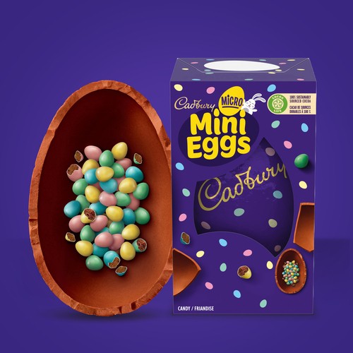 Cadbury Micro Mini Easter Eggs Chocolate 97 g