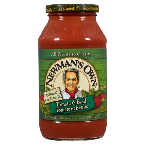 Newman's Own Pasta Sauce Tomato & Basil 645 ml