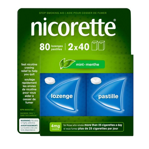 Nicorette Mint 4 mg 80 lozenge