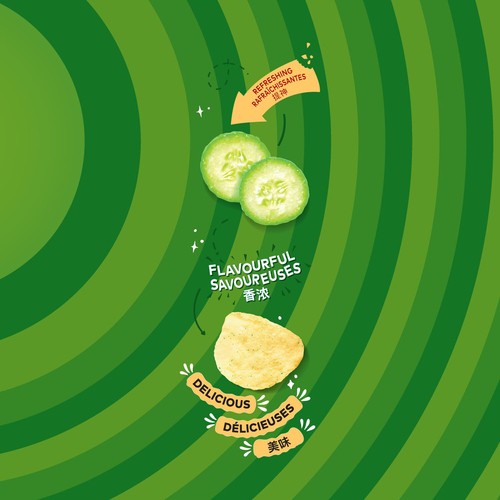Lay's Potato Chips Cucumber Flavoured 165 g