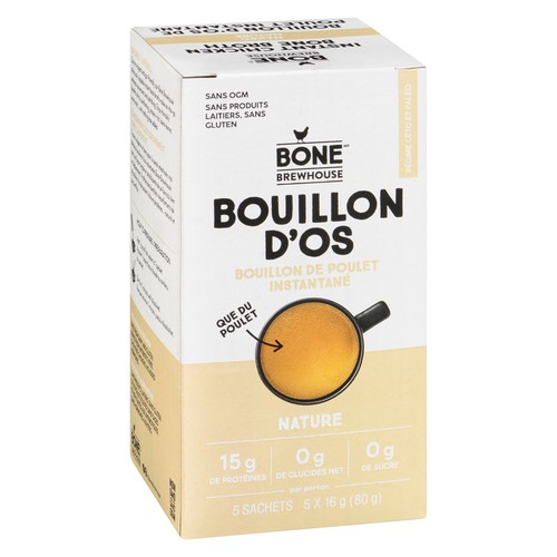 Bone Brewhouse Instant Bone Broth Naked 5 Pack 16 g