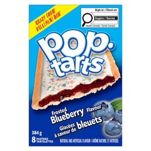 Kellogg's Pop Tarts glacées à saveur de bleuets 8 x 48 g