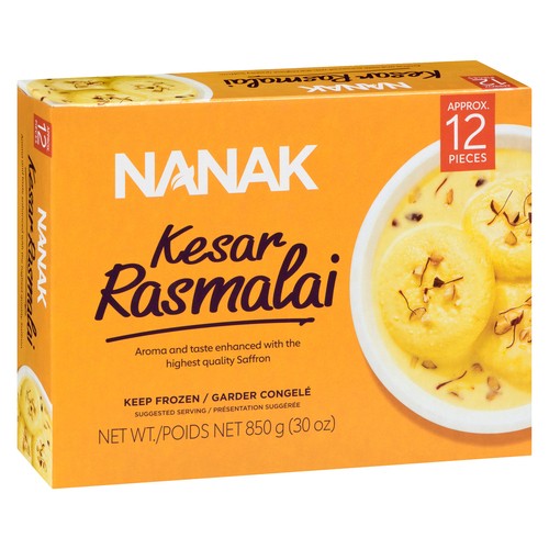 Nanak Kesar Rasmalai 850 g