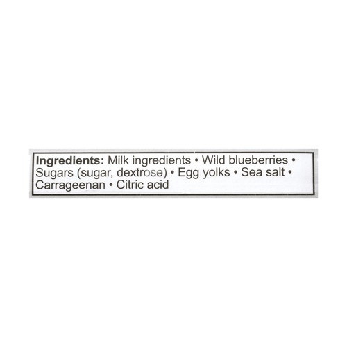Dark Tickle Ice Cream Wild Blueberry 500 ml