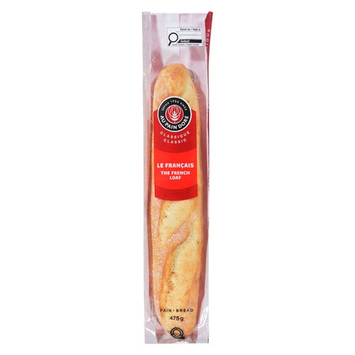 Au Pain Dore Exclusif French Loaf (CA Bags) Bread 475 g
