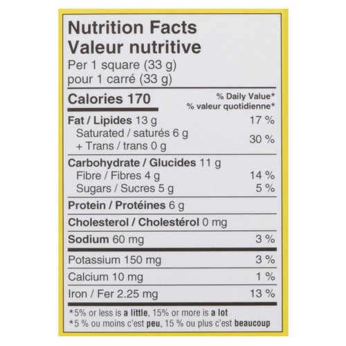 Mid-Day Squares Cookie Dough Chocolate Squares 4 x 33 g