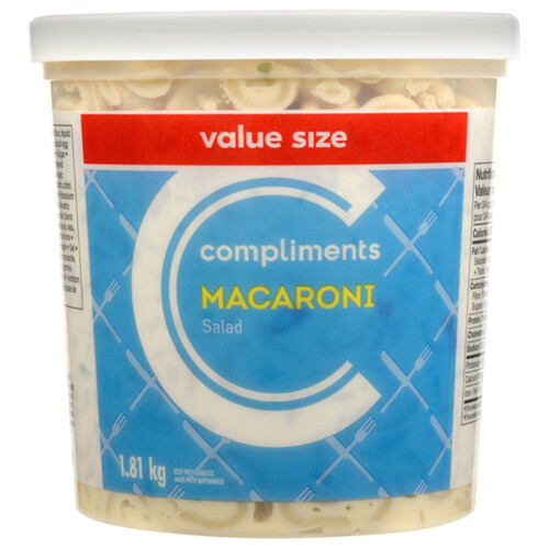 Compliments Salad Elbow Macaroni 1.81 kg