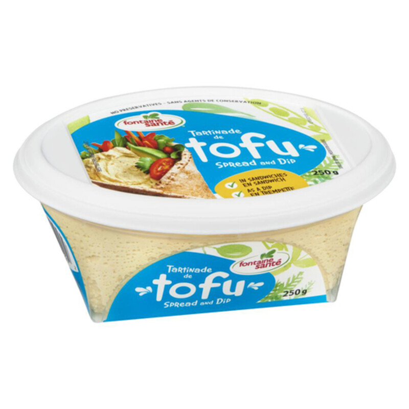 Fontaine Santé Tofu Spread Original 250 g Voilà Online Groceries & Offers