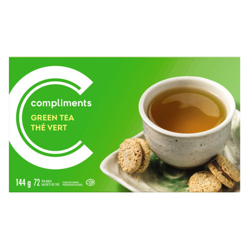 Compliments Green Tea 72 EA