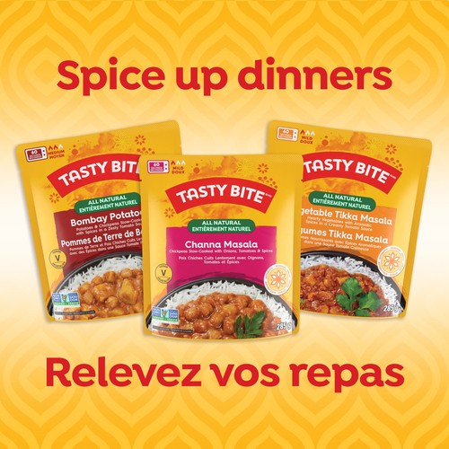 Tasty Bite All Natural Madras Lentils Mild 285 g