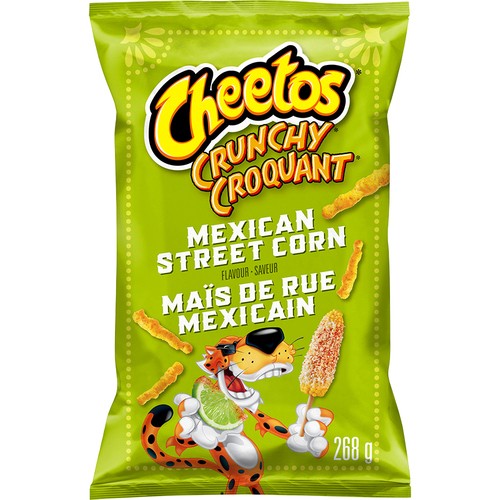Cheetos Crunchy Mexican Street Corn Flavour Cheese Flavoured Snacks 268 g
