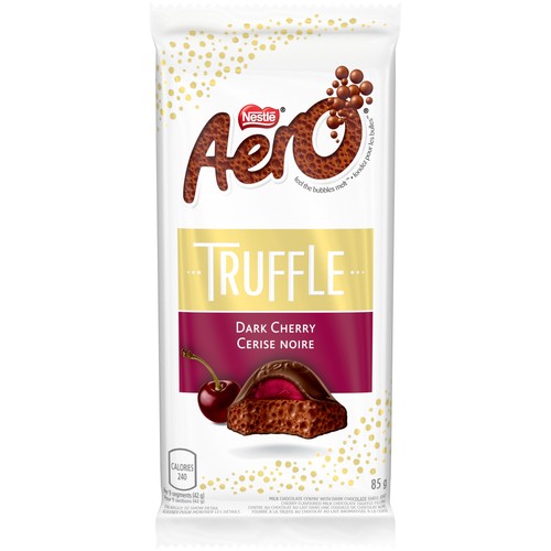 Nestlé Aero Dark Cherry Truffle Chocolate Bar 85 g