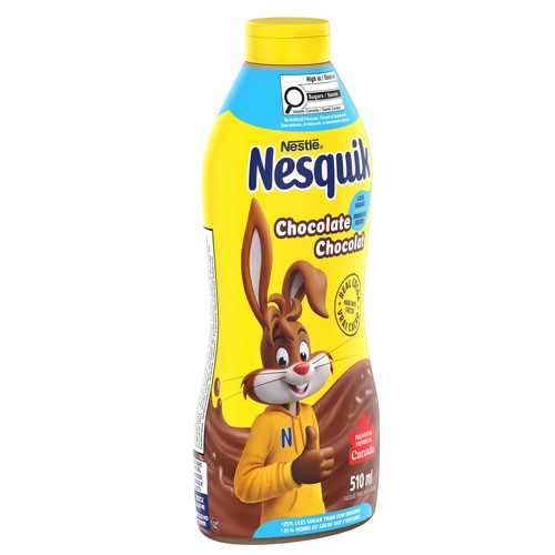 Nestlé Nesquik Chocolate Syrup Less Sugar 510 ml