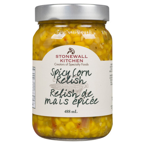 Stonewall Relish Spicy Corn 488 ml