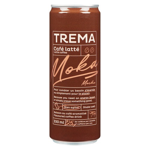 Trema Coffee Drink Latte Coffee Mocha 330 ml (can)