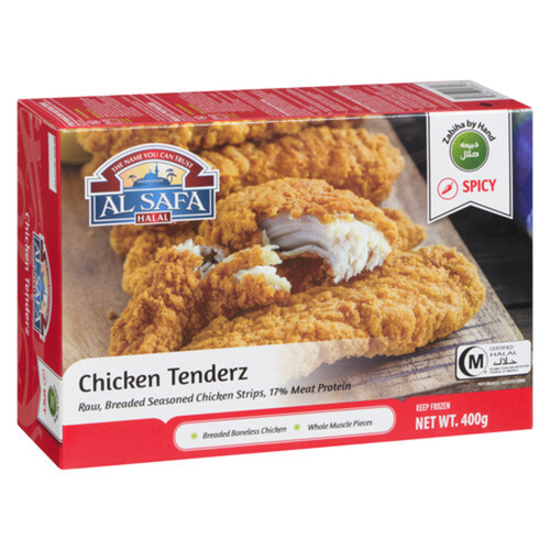 Al Safa Halal Frozen Chicken Tenderz 400 g - Voilà Online Groceries ...