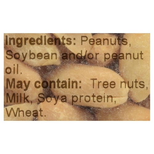 Reddi Snack Blanched Virginia Roasted No Salt Peanuts 275 g