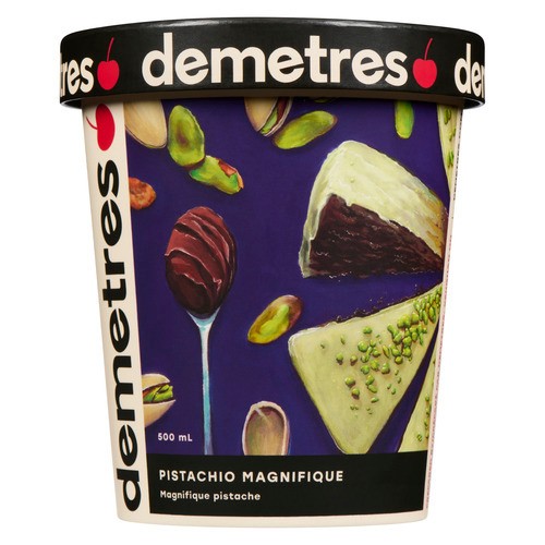 Demetres ice Cream Pistachio Magnifique 500 ml