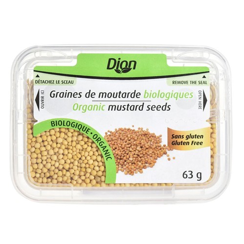 Les Aliments Dion Foods Organic Mustard Seed 63 g
