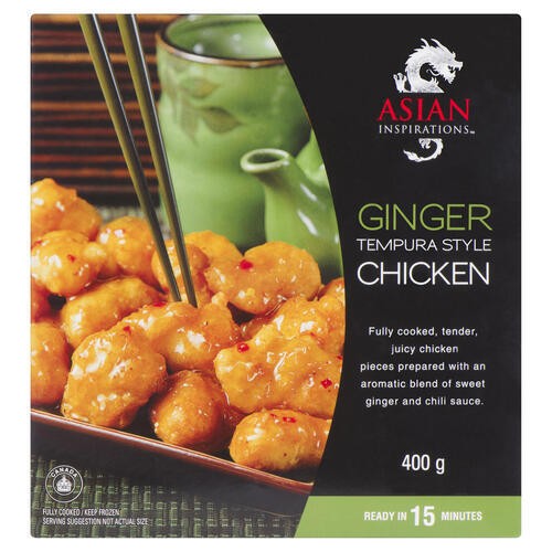 Asian Inspirations Frozen Tempura Chicken Ginger 400 g