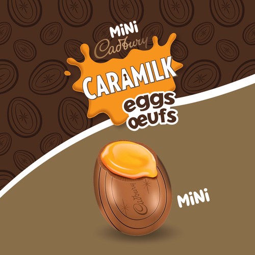 Cadbury Caramilk Mini Eggs Candy 154 g