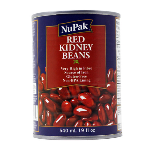 NuPak Gluten-Free Red Kidney Beans 540 ml