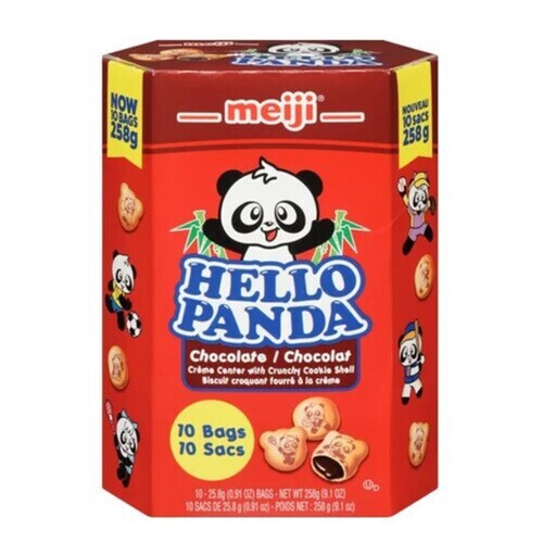 Meiji Hello Panda Cookies Chocolate 258 g