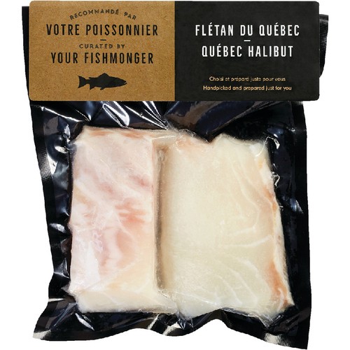 Curated By Your Fishmonger Frozen Atlantic Québec Halibut Portions 