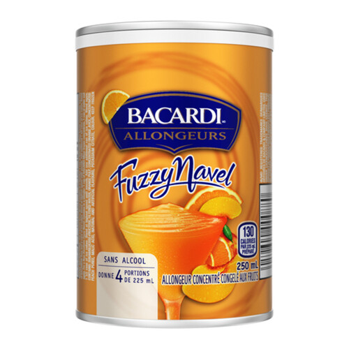 Bacardi  Frozen Fruit  Mixers Fuzzy Naval 250 ml 