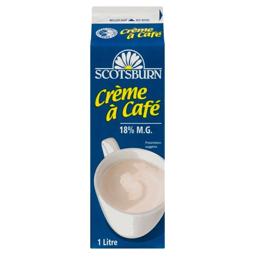 Scotsburn 18% Coffee Cream 1 L